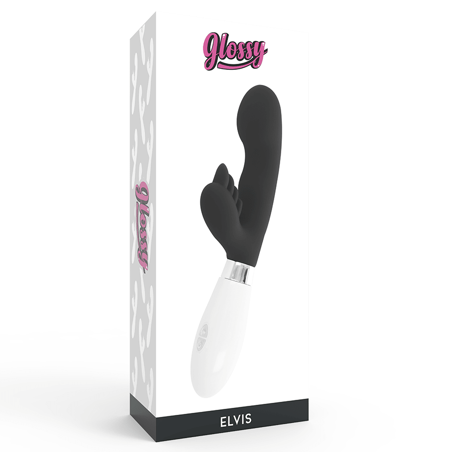GLOSSY - ELVIS RABBIT BLACK - Kink&Play