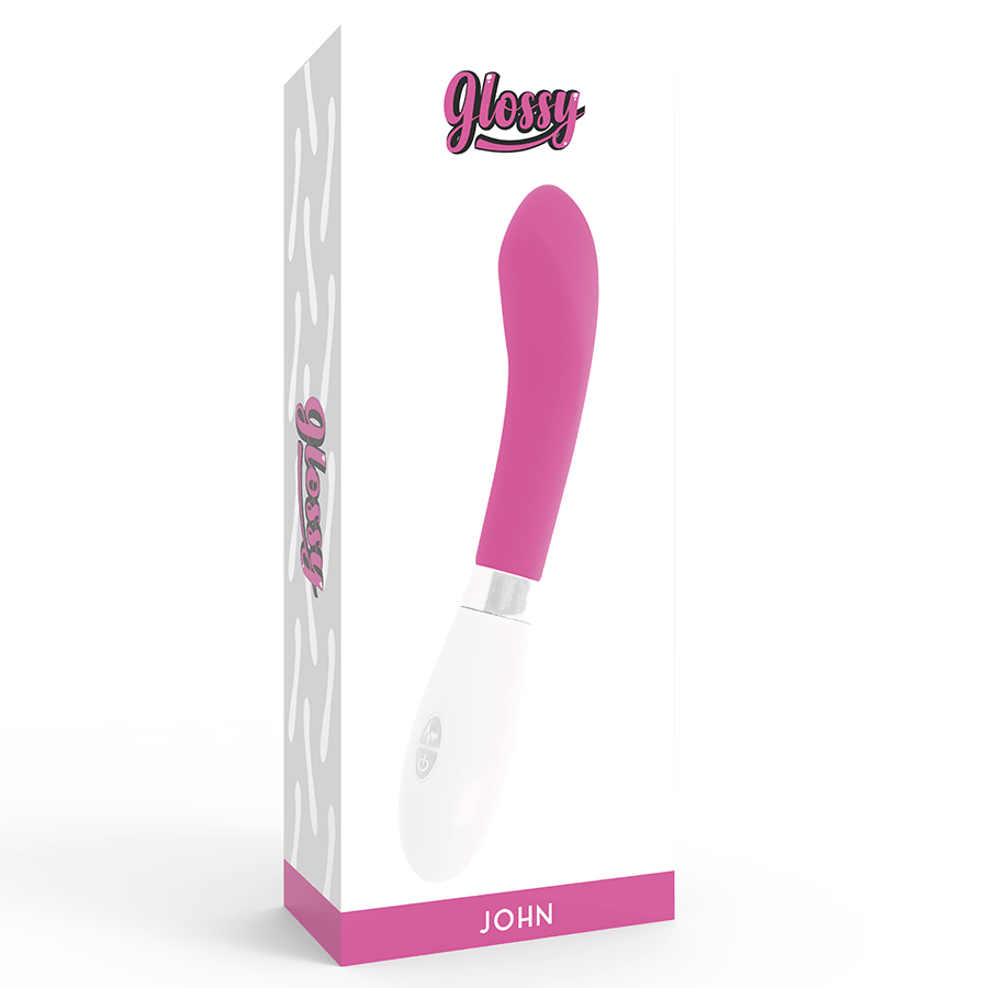 GLOSSY - JOHN VIBRATOR PINK - Kink&Play