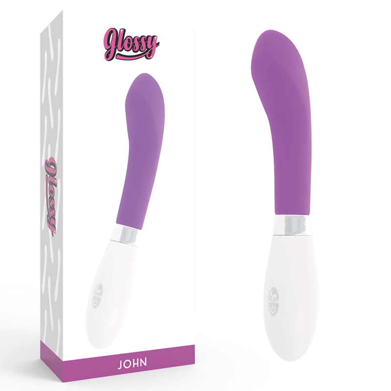 GLOSSY - JOHN VIBRATOR PURPLE - Kink&Play