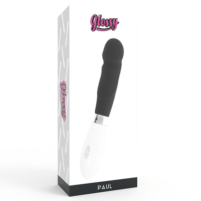GLOSSY - PAUL VIBRATOR BLACK - Kink&Play