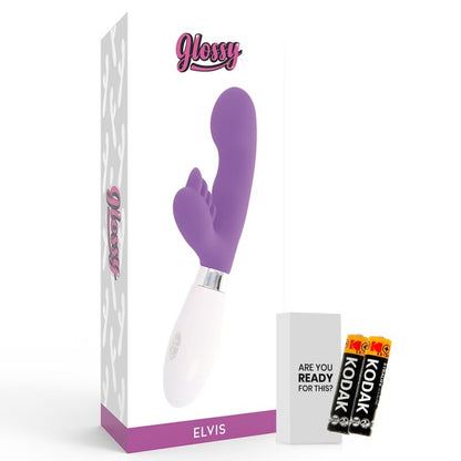 GLOSSY - RABBIT ELVIS PURPLE - Kink&Play
