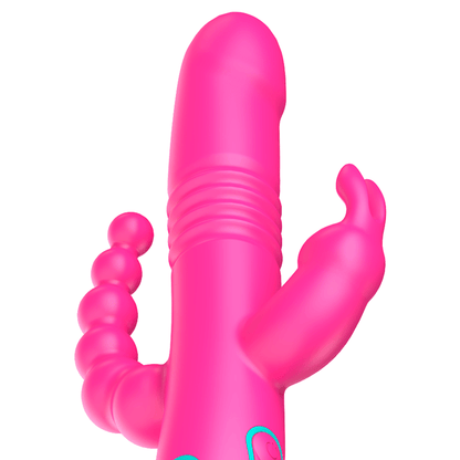 HAPPY LOKY - DONALD TRIPLE STIMULATION: ANAL, G - SPOT & CLITORAL WATCHME WIRELESS TECHNOLOGY COMPATIBLE - Kink&Play