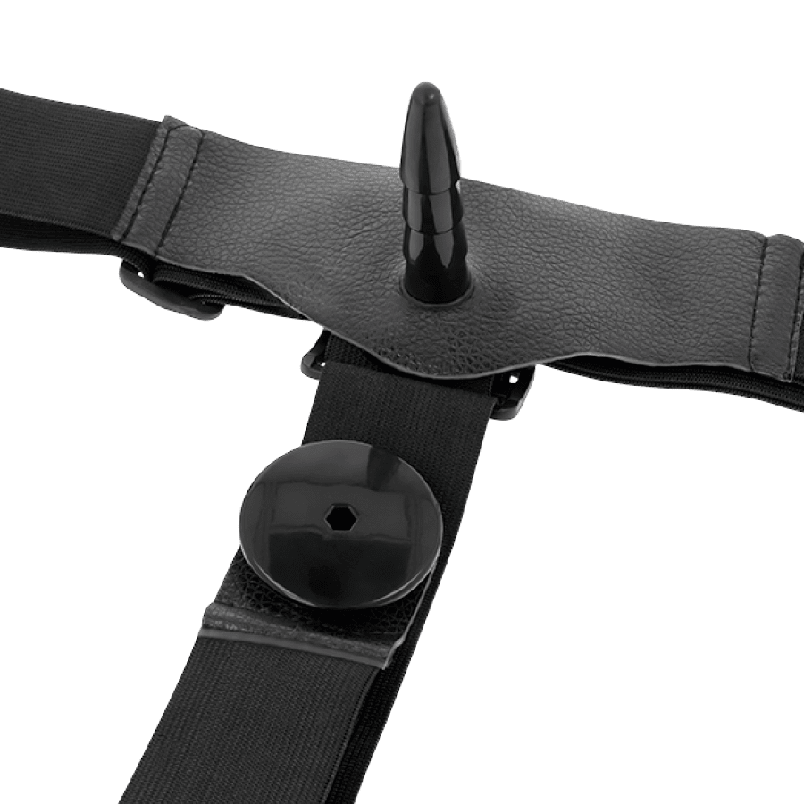 HARNESS ATTRACTION - HARRIS DOUBLE PENETRACI N WITH VIBRATION 18 CM - O - 3.5 CM - Kink&Play