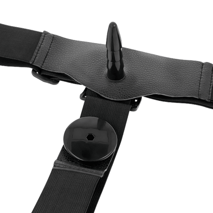 HARNESS ATTRACTION - HARRIS DOUBLE PENETRACI N WITH VIBRATION 18 CM - O - 3.5 CM - Kink&Play