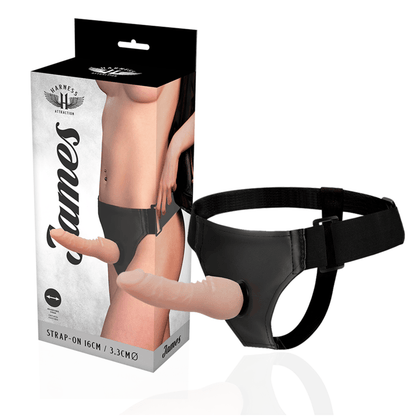 HARNESS ATTRACTION - JAMES 16 CM - O - 3.3 CM - Kink&Play