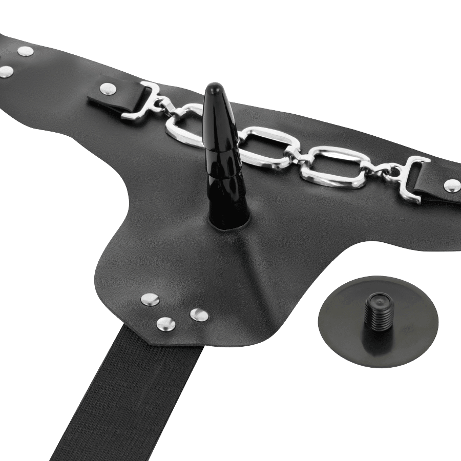 HARNESS ATTRACTION - RNES GEORGE REALISTIC VIBRATOR 19 CM - O - 4 CM - Kink&Play
