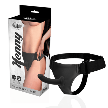 HARNESS ATTRACTION - RNES SILICONE KENNY 15 CM - O - 3.2 CM - Kink&Play