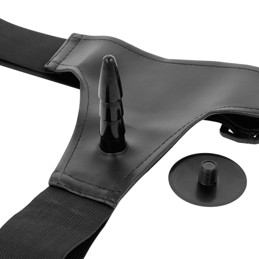 HARNESS ATTRACTION - RNES WALTER WITH VIBRATION 15.5 CM - O - 3.7 CM - Kink&Play