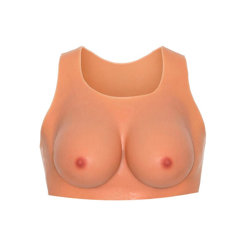 HIDDEN DESIRE - ALTER EGO WEARABLE BREAST TOP D - CUP FLESH - Kink&Play
