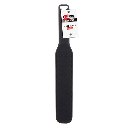 HIDDEN DESIRE - EXTREME SPIKED PADDLE LARGE BLACK - Kink&Play