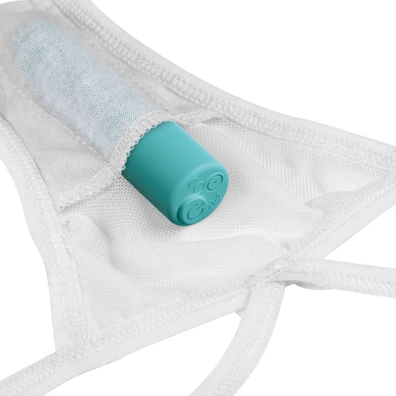 HOOK UP PANTIES - REMOTE BOW - TIE G - STRING SIZE XL/XXL - Kink&Play
