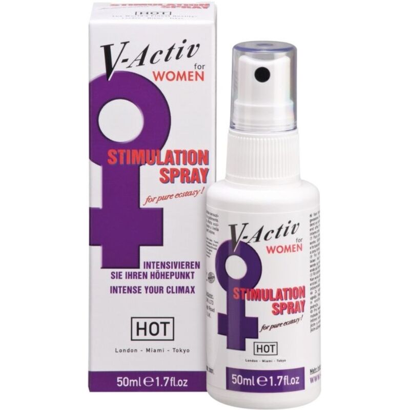 HOT - V - ACTIV PENIS POWER SPRAY WOMEN 50ML - Kink&Play
