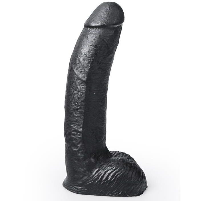 HUNG SYSTEM - REALISTIC DILDO BLACK COLOR GEORGE 22 CM - Kink&Play