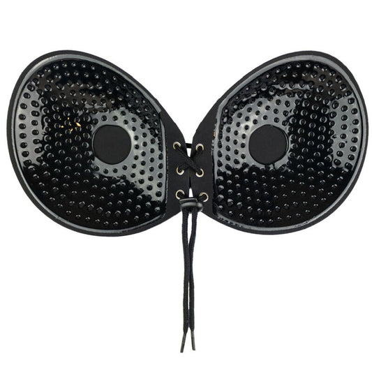 BYE-BRA - BH-HÄFTANDE SAMMANFLÄTTADE SVART KUPA A