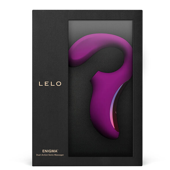 LELO - ENIGMA DUBBEL SUGSTIMULERING LILA MASSAGER