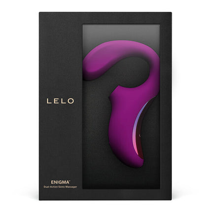 LELO - ENIGMA DUBBEL SUGSTIMULERING LILA MASSAGER