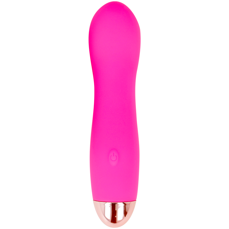 DOLCE VITA - UPPLADDNINGSBAR VIBRATOR ONE ROSA 7 HASTIGHETER
