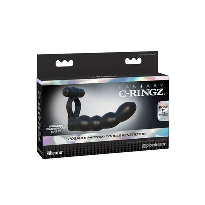 FANTASY C-RINGZ - POSABLE DOUBLE PENETRATOR - Kink&Play