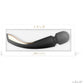 LELO - SMART MEDIUM WAND 2 SVART MASSAGEAPPARAT