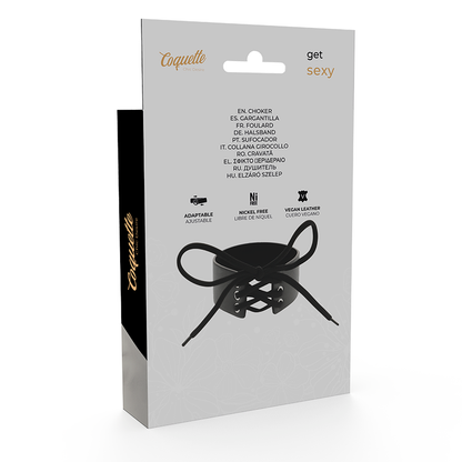 COQUETTE CHIC DESIRE - VEGANSKT LÄDERCHOKAR