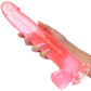CALEXOTICS - STORLEK QUEEN DILDO ROSA 25,5 CM