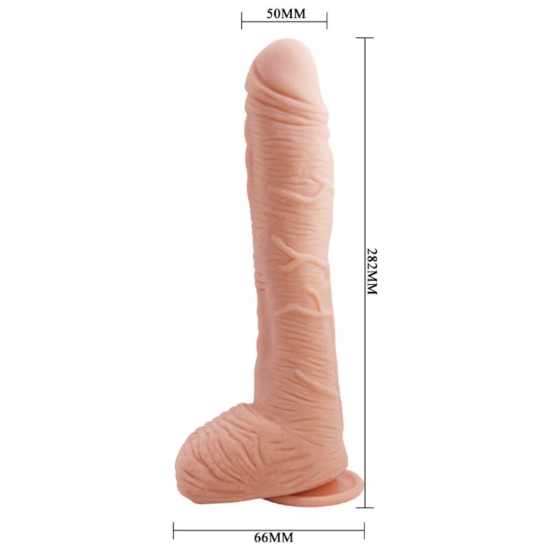 BAILE - ALEX REALISTISK HUDDILDO 27 CM