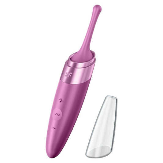 SATISFYER - TWIRLING DELIGHT KLITOSPITSVIBRATOR LILA