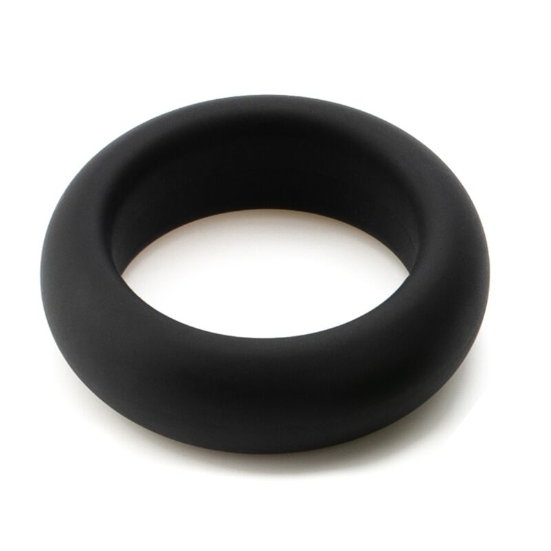 JE JOUE - MAXIMUM STRETCH SILICONE PENISRING - SVART