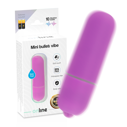 ONLINE - MINI KULDOPP PURPUR