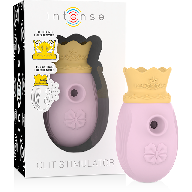 INTENSIV - KLITORISSTIMULATOR 10 SUG- OCH SLICKFUNKTIONER - ROSA