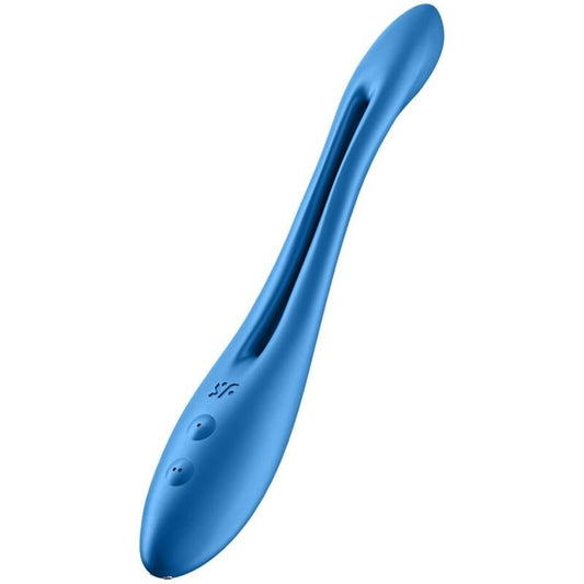 SATISFYER - ELASTIC GAME MULTIVIBRATOR BLÅ