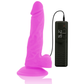 DIVERSIA - FLEXIBEL VIBRERANDE DILDO LILA 18 CM -O- 4 CM