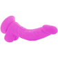 DIVERSIA - FLEXIBEL VIBRERANDE DILDO LILA 21,5 CM -O- 4,5 CM