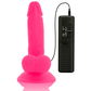 DIVERSIA - FLEXIBEL VIBRERANDE DILDO ROSA 17 CM -O- 3,3 CM