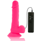 DIVERSIA - FLEXIBEL VIBRERANDE DILDO ROSA 20,5 CM -O- 4,2 CM