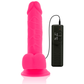 DIVERSIA - FLEXIBEL VIBRERANDE DILDO ROSA 20,5 CM -O- 4,2 CM