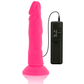 DIVERSIA - FLEXIBEL VIBRERANDE DILDO ROSA 23 CM -O- 4,3 CM