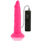 DIVERSIA - FLEXIBEL VIBRERANDE DILDO ROSA 23 CM -O- 4,3 CM