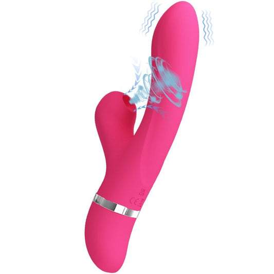 PRETTY LOVE – WILLOW RABBITVIBRATOR OCH SUGFUNKTION