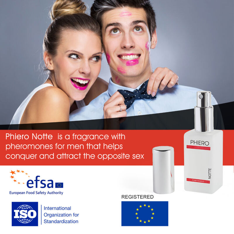 500 COSMETICS - PHIERO NOTTE PERFUME WITH PHEROMONES FOR MEN - Kink&Play