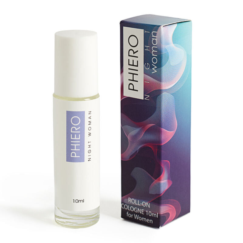 500 COSMETICS - PHIERO NIGHT WOMAN. PERFUME WITH PHEROMONES IN ROLL-ON FORMAT FOR WOMEN - Kink&Play