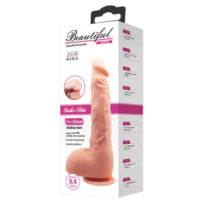 BAILE - REALISTISK DILDO JASON NATURAL 24 CM
