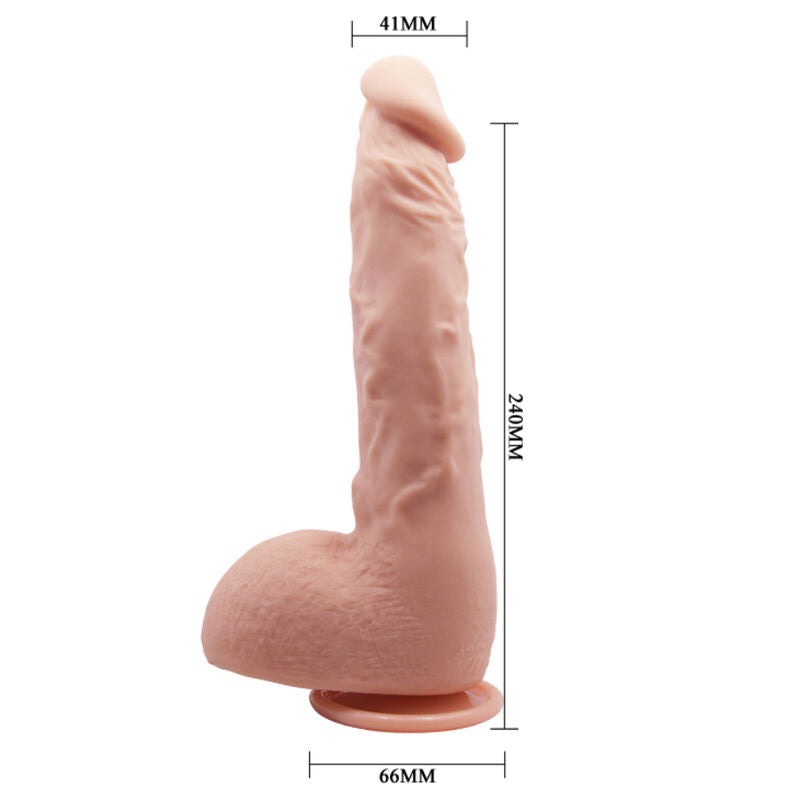 BAILE - REALISTISK DILDO JASON NATURAL 24 CM