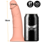 MYTHOLOGY - ASHER ORIGINAL DILDO S - VIBRATOR KOMPATIBEL MED WATCHME TRÅDLÖS TEKNIK