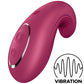 SATISFYER - DIPPING DELIGHT LAY-ON VIBRATOR BLUE