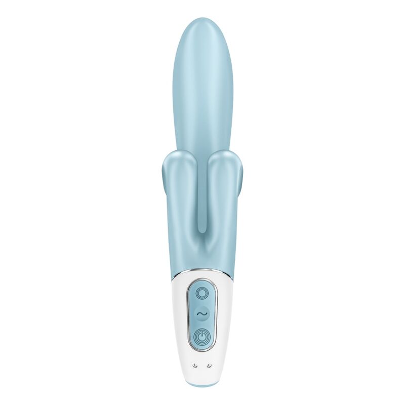 SATISFYER - TOUCH ME RABBIT VIBRATION BLÅ