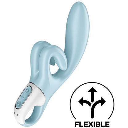 SATISFYER - TOUCH ME RABBIT VIBRATION BLÅ