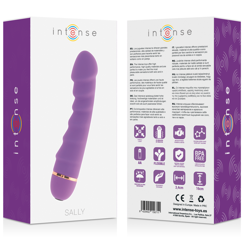 INTENSE - SALLY 20 SPEEDS SILICONE LILAC - Kink&Play