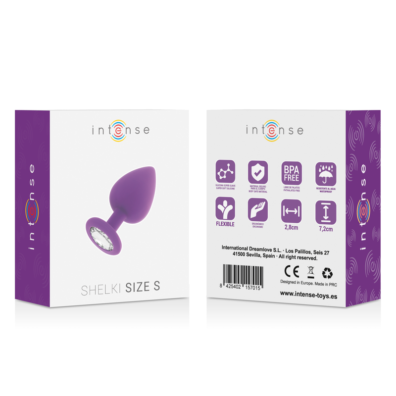 INTENSE - SHELKI S PLUG ANAL LILAC - Kink&Play