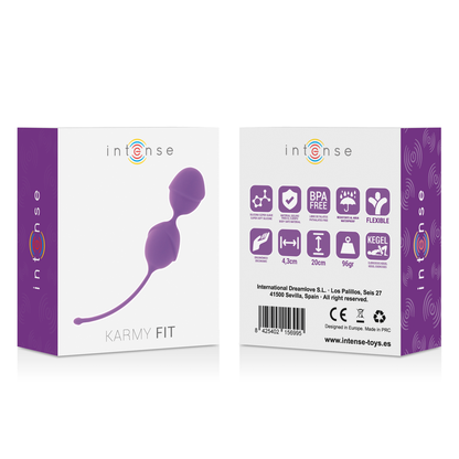 INTENSE - KARMY FIT KEGEL SILICONE LILAC - Kink&Play